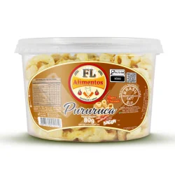 Pururuca Suína Bacon Fl Alimentos 80Gr