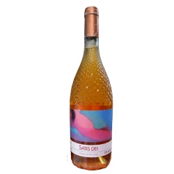 Vinho Espanhol 750Ml Fino Rosado Meio Seco Satis Dei