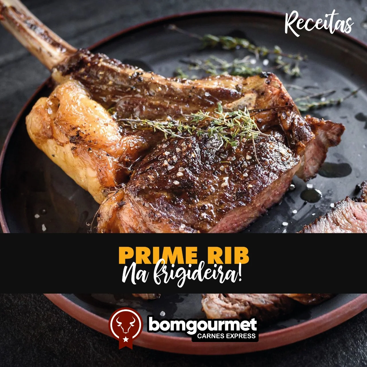 PRIME RIB NA FRIGIDEIRA