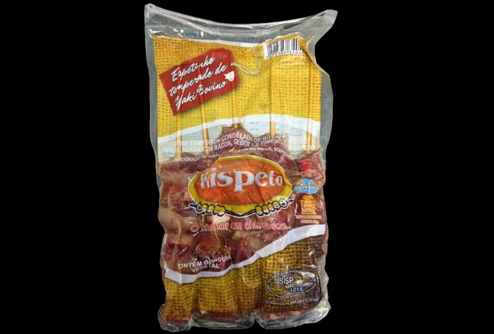 Espetinho de Carne Bovina Leoni 500g