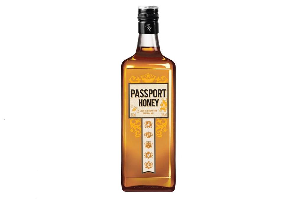 Whisky Passport Honey 670Ml | Bom Gourmet - Carnes Express