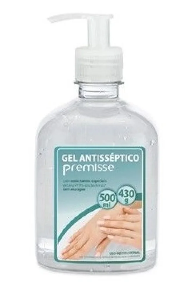 Alcool Gel Antisseptico 500Ml Premisse