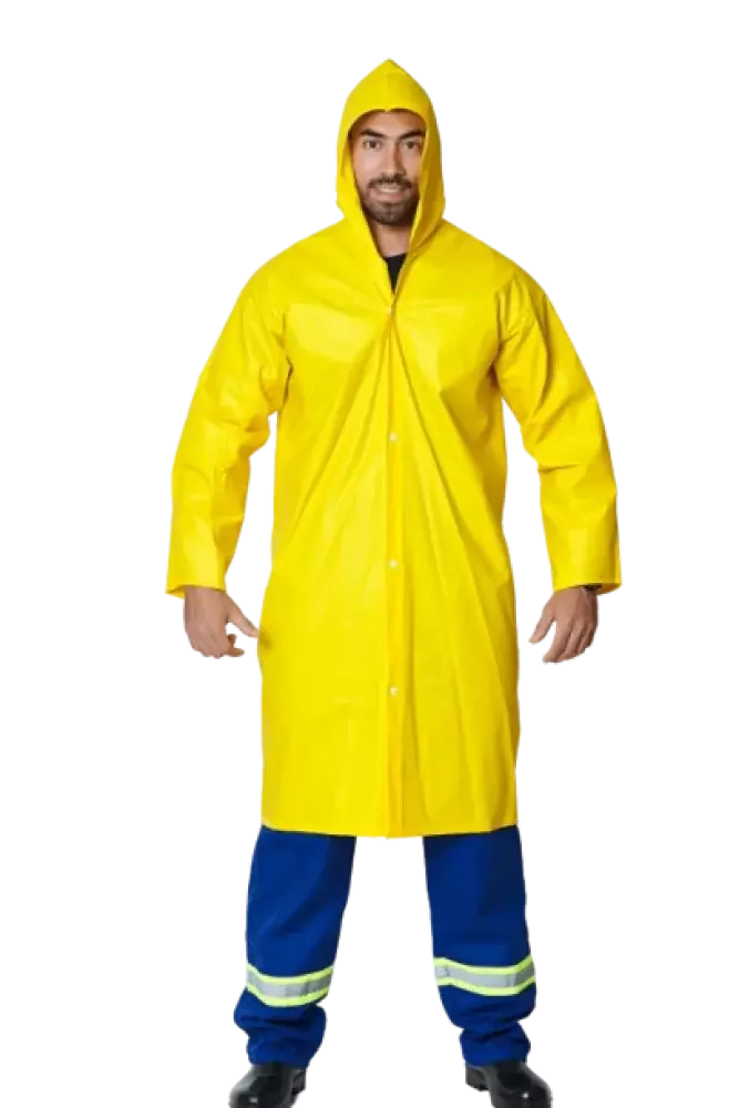 Capa de Chuva Pvc C/Forro Stand
