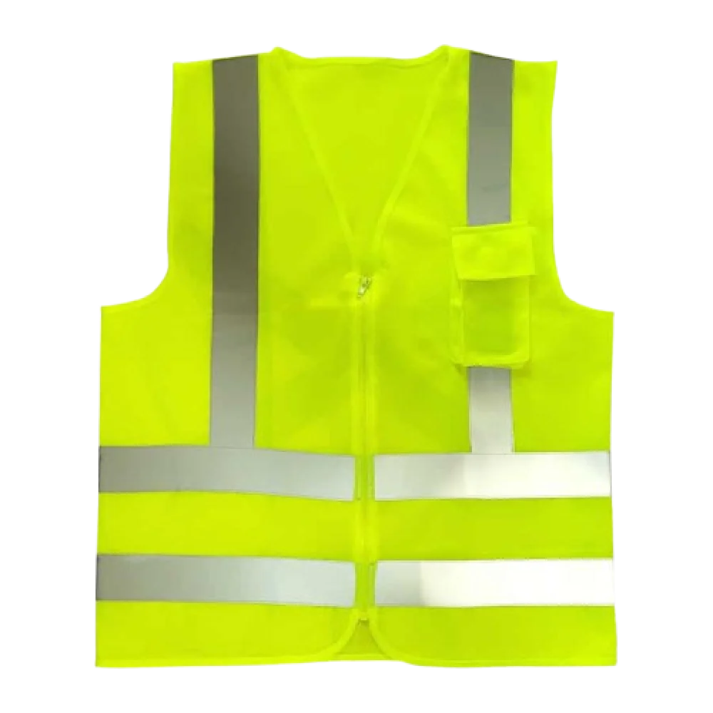 Colete Refletivo 1 Bolso Amarelo