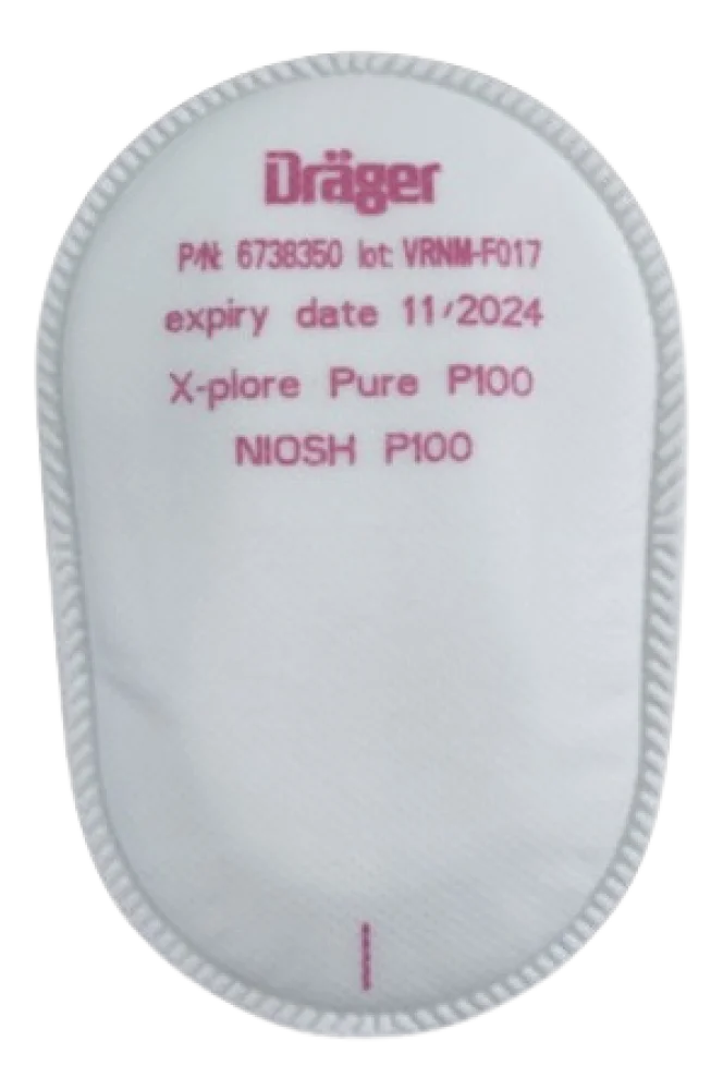 Filtro Mecanico Filtro Pure P100 Odor (Niosh) Drager