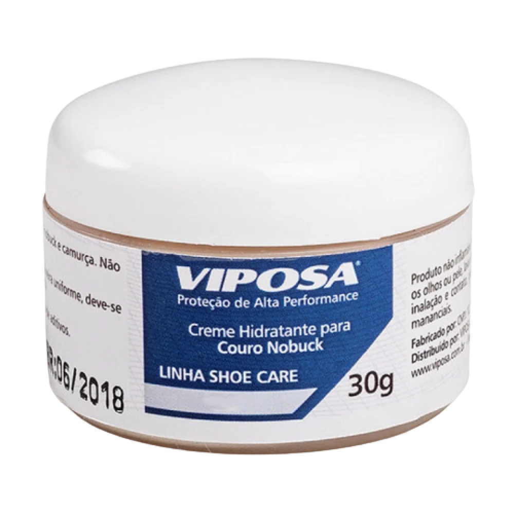 Graxa Hidratante Couro Nobuck 30G Incolor Viposa