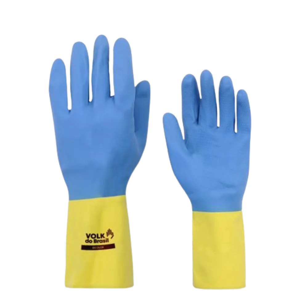Luva de Latex Neoprene Bicolor Slim Volk Luva de Latex Neoprene Bicolor Slim Volk