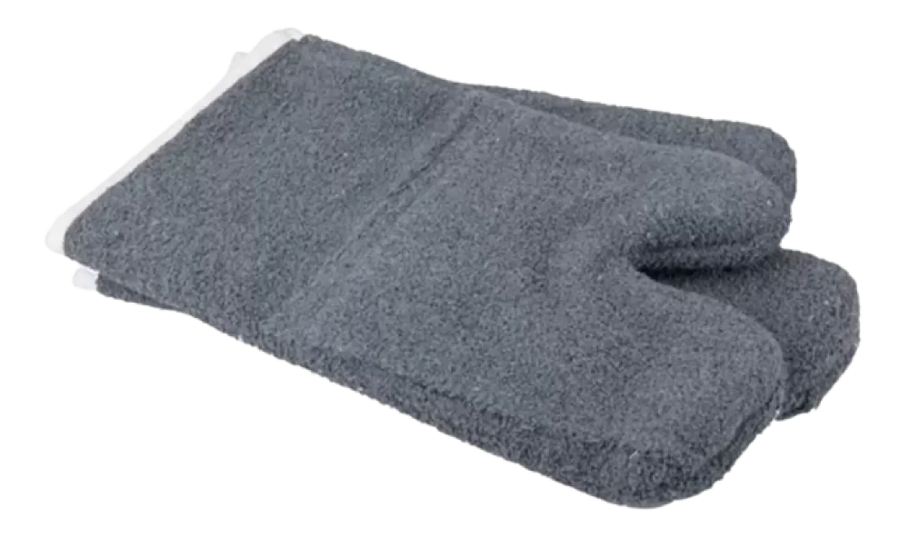 Luva Termica Grafatex Mao de Gato Azul Cano 35Cm