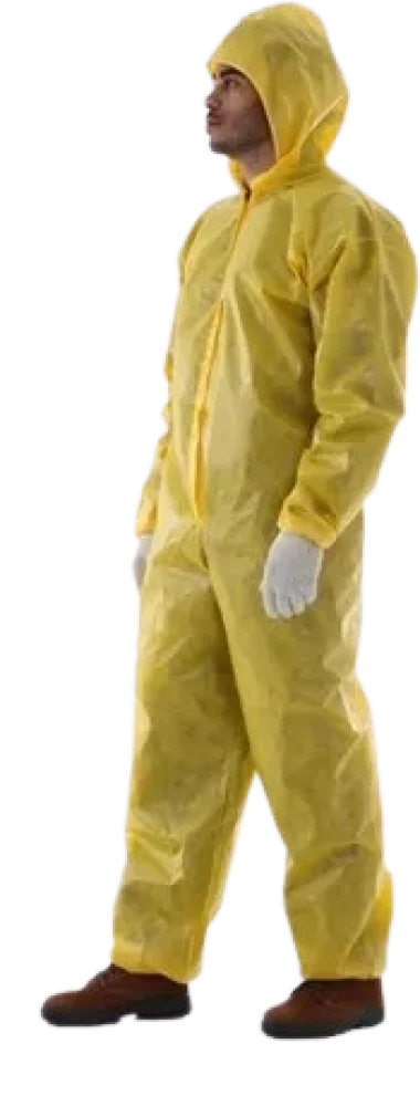 Macacao de Protecao Quimica Duvek 4000