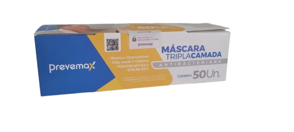 Mascara Descartavel Tnt Tripla C/Elast