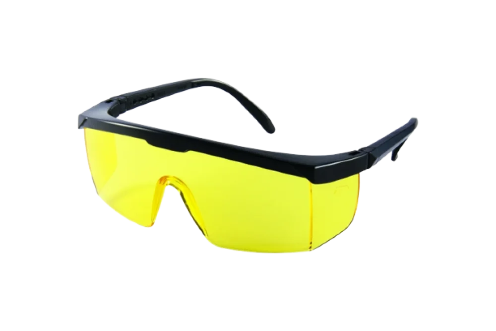 Oculos de Seguranca Kalipso Jaguar Amarelo