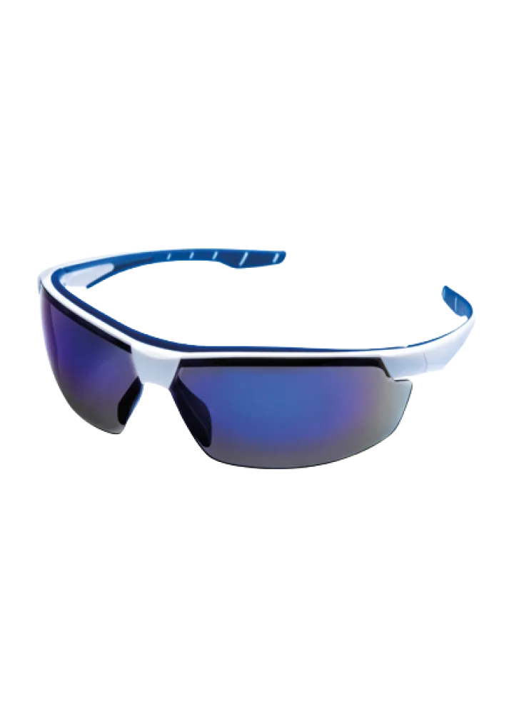 Oculos Neon Azul Espelhado Steelflex