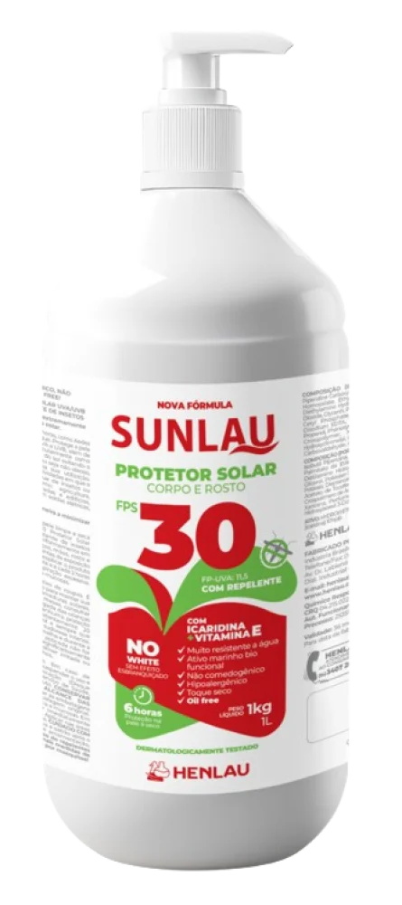 Protetor Solar Uva Fps 30 C/Repel 1 Kg
