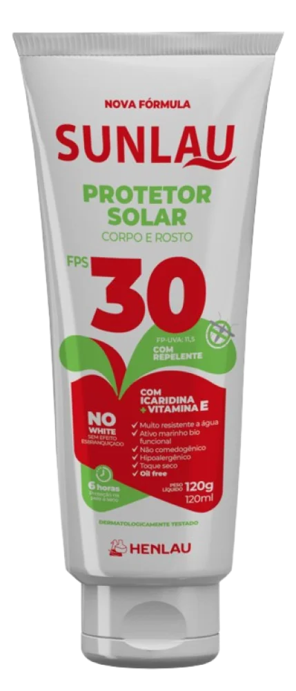 Protetor Solar Uva Fps 30 C/Repel 120G