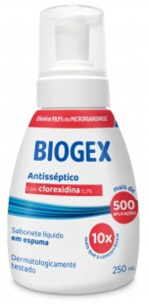 Sabonete Liquido Antisseptico Biogex 250Ml