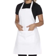 Avental Churrasqueiro Citbrim Branco C Bolso