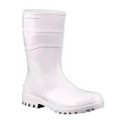 Bota de Pvc Cano Medio Branca Bracol/Fujiwara