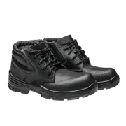 Botina Amarrar 4065Bnfs4600Fx Preto Biq Pvc