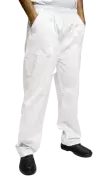 Calca Unissex Elast C/Bolso Lateral Bca Citibrim
