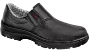 Calcado Conforto Elast Bi Sv62 502 Preto Biq Pvc