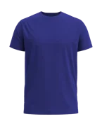 Camiseta MC Malha Pv Azul Royal