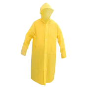 Capa de Chuva Pvc C/Forro Stand Amarelo Capa de Chuva Pvc C/Forro Stand Amarelo