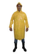 Capa de Chuva Trevira Forrado Amarelo Brascamp