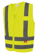 Colete Refletivo 1 Bolso Amarelo Steelflex