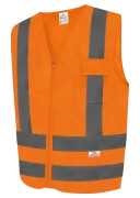 Colete Refletivo 1 Bolso Laranja Steelflex Colete Refletivo 1 Bolso Laranja Steelflex