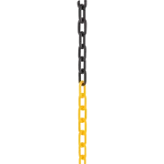 Corrente Elo 6Mm Preto Amarela Corrente Elo 6Mm Preto Amarela