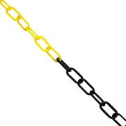 Corrente Preta Amarela 9Mm