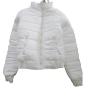 Jaqueta Fem Ribana Cintura Chillan Branco