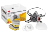 Kit Respirador 6200 Cartuchos e Filtros para Serviços Gerais
