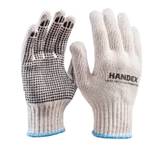 Luva Algodao Pigmentada Branca Handex