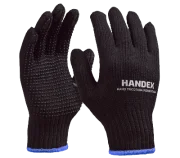 Luva Algodao Pigmentada Preta Handex