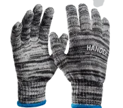 Luva Algodao S/ Pigmento Mescla Handex