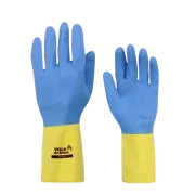 Luva de Latex Neoprene Bicolor Std Volk