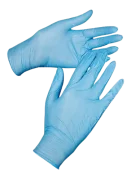 Luva de Nitrilo Descart Azul S/Po Bompack