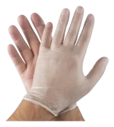 Luva de Vinil Descartavel Soft Aid S/Po