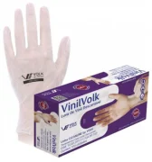 Luva de Vinil Descart S/Amido Volk