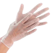 Luva de Vinilflex Descart S/Po CX 100Un Bompack
