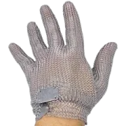 Luva Malha de Aco Punho Curto 7,5 CM Euroflex Luva Malha de Aco Punho Curto 7,5 CM Euroflex