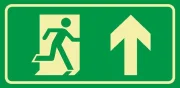 Placa Fotoluminescente Seta P/ Cima S3 120X240Mm