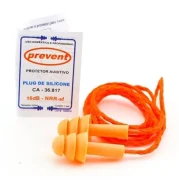 Protetor Auditivo Plug Silic Cordao Alg C/Caixa Prevent Protetor Auditivo Plug Silic Cordao Alg C/Caixa Prevent