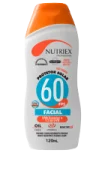 Protetor Solar Facial Uva Fps 60 Facial 120Ml Nutriex