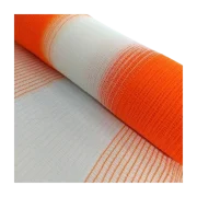 Tela Protecao Guarda Corpo 1,20X50M Laranja C/ Branco