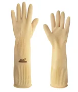 Luva de Latex Ranhurada Volk