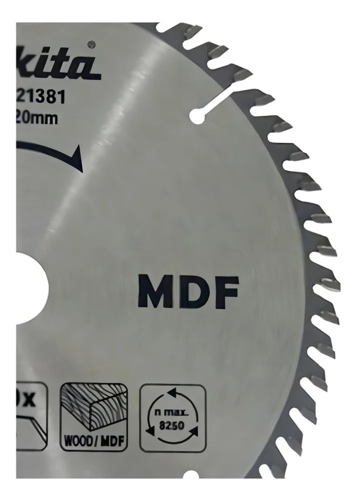 a Serra Circular Videa Makita 185 X 20 MM 60 Dentes Foi Desenvolvida Especialmente para Cortes Finos