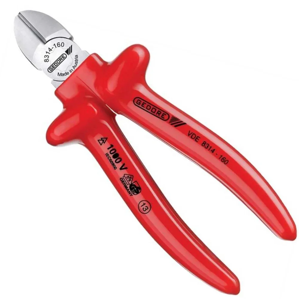 Alicate Corte Diagonal 6.1/2 Vde 8314-160 Gedore