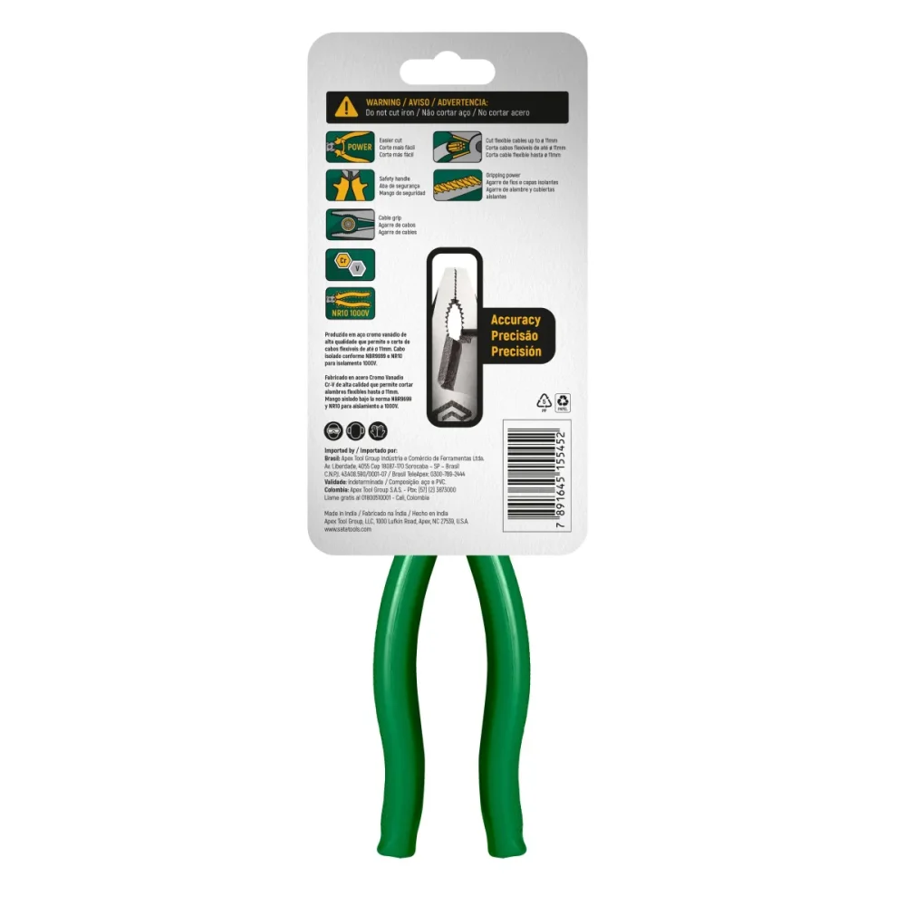 Alicate Corte Tesoura 8 St72504L Sata